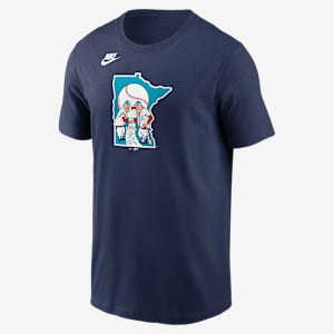Minnesota Twins Cooperstown Team Logo Men's Nike MLB T-Shirt. Nike.com